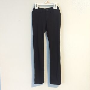 Girls Joe's Black Stretchy Skinny Pants Adjustable Waist Size 8